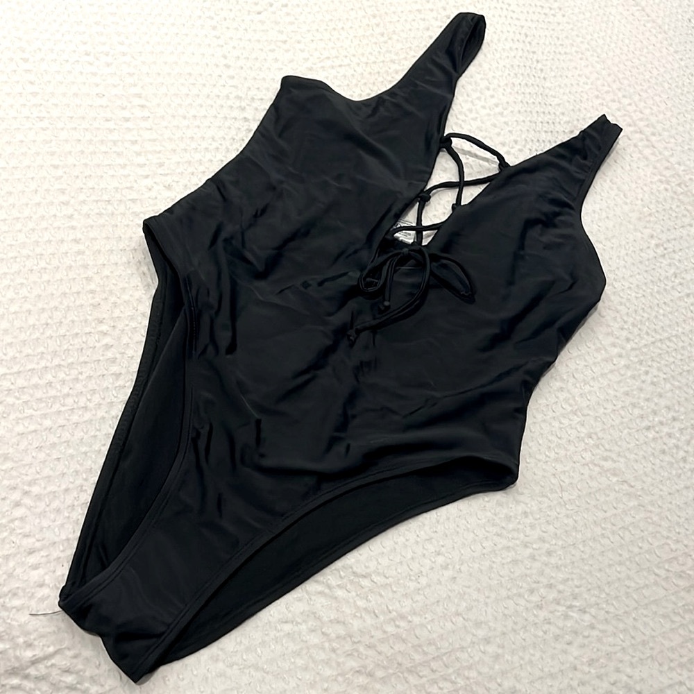 Sexy black one piece NEVER WORN